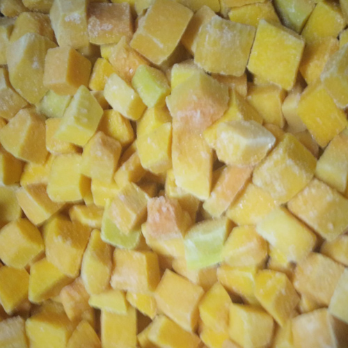 IQF diced pumpkin