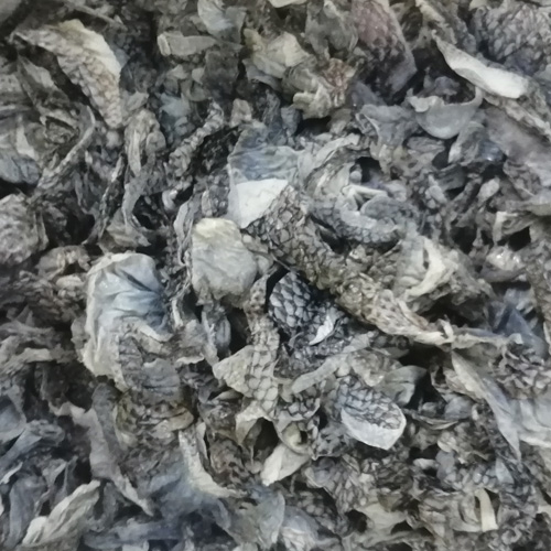 Frozen tilapia skins